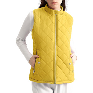 Gilet d'hiver unisexe épais et uni avec fermeture éclair, logo personnalisé, doublure en lin réversible, sans manches, long, avec capuche - Product Image 1