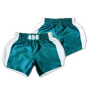 กางเกงมวยไทยสั่งทำพิเศษ สีตามสั่ง ผ้าสเตรช ระบายอากาศ แห้งเร็ว สำหรับฝึกซ้อม MMA คิกบ็อกซิ่ง - Product Image 3