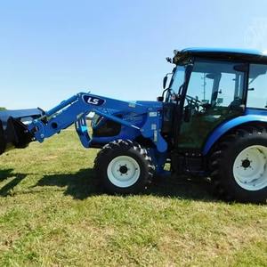 Mini tracteur LS 23HP 4WD à bas prix avec moteur EPA, chargeur frontal et pelle arrière, tondeuse à gazon polyvalente pour l'agriculture et le jardin - Product Image 1