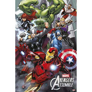 Póster de Estilo Moderno de Marvel Comics Los Vengadores para Decoración de Pared - Product Image 1