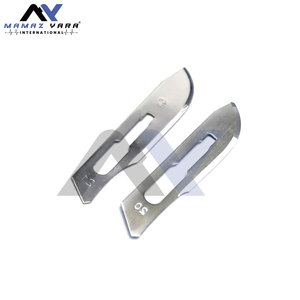 Premium Stainless Steel <b>Scalpel</b> Knife Handle #4 with 20 Sterile <b>Scalpel</b> <b>Blades</b> #20 & #21 - Precision Surgical Instrument Set - Product Image 4