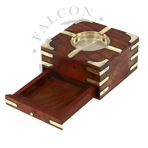 Cenicero de Material Natural de alta resistencia, gran oferta, Cenicero de madera de la mejor calidad, mesa para ancianos, accesorios para fumar - Product Image 1