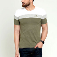 Camiseta de Hombre de Alta Calidad, 100% Algodón, Tejido de Punto, Colores Personalizados, Secado Rápido, Transpirable, Manga Corta, Corte Regular