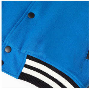 Personnalisé Nouveaux Hommes Laine Corps En Cuir Manches Brodé Chenille Patches Varsity Jacket Letterman Baseball College Jacket - Product Image 3