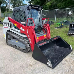 TAKEUCHI TL6R Mini-chargeuse compacte sur pneus, moteur Kubota, pompe PLC, capacité de charge 2 tonnes, godet 8 tonnes, roulement, boîte de vitesses, en vente en France - Product Image 1