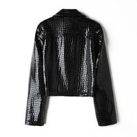 Veste en cuir unie pour femme, grande taille, hiver, respirante, coupe-vent, imperméable, rembourrage polyester, fermeture éclair, nylon – Meilleures ventes