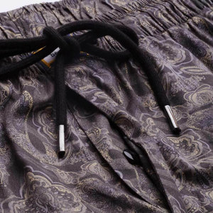 Ensemble de pyjama thermique pour hommes à col rabattu Vêtements de nuit à manches longues de haute qualité Service OEM Conception d'impression personnalisée - Product Image 5