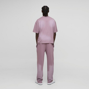 Pantalon de jogging évasé décontracté Streetwear pour hommes 100% coton Rhinestone Decor Baggy Fit Distressed Custom OEM Design - Product Image 2