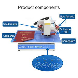 सर्वश्रेष्ठ स्वचालित फ्लैट चमड़े का सोना एल्यूमीनियम पन्नी डिजिटल गर्म पन्नी प्रिंटर सोने के लिए गर्म मुद्रांकन मशीन - Product Image 4