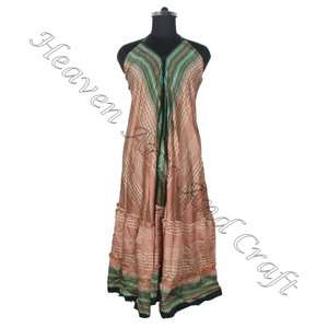 SD017 indien pakistanais coton Saree/Shari/Shari Hippy Boho Style moderne nouvelle robe en soie Vintage avec Style indien moderne - Product Image 1