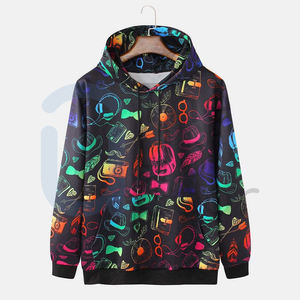 Sudadera de Invierno Transpirable de Alta Calidad, 100% Algodón Sólido, Ropa Casual Personalizada para Hombre, 230g, Venta al por Mayor - Product Image 1