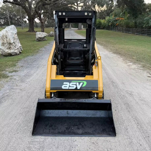 Envío Gratuito, Minicargadora ASV RT25 de 25 hp y 2 Toneladas, Cargadora de Ruedas con Certificación CE y EPA, con Accesorios de Cargadora Frontal - Product Image 1