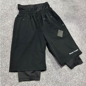 Shorts de bain pour hommes Awrah Activewear Sunnah, personnalisables avec logo, nouveaux, halal, décontractés, imperméables, à séchage rapide, taille élastique, respirants - Product Image 5