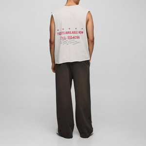 Nouveau Style hommes débardeur personnalisé imprimé débardeur séchage rapide haute qualité hommes débardeur meilleure vente - Product Image 3
