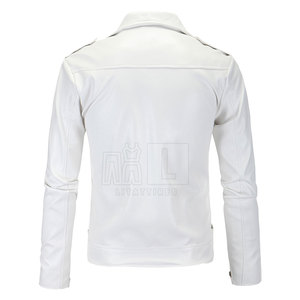 New in Stock Men's Cow Skin Leather Winter Jacket <b>High</b>-quality Latest Style Front Logo - Product Image 2