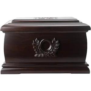 Urna de cremación de último estilo, caja de madera decorativa, urna de cremación de madera o cenizas humanas y suministros funerarios de la India - Product Image 3