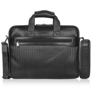 Sac messager pour ordinateur portable en cuir de luxe, nouveau design, avec options bandoulière et porté croisé, impression de logo personnalisée, durable pour hommes - Product Image 2