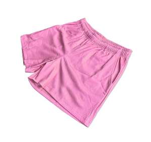 กางเกงขาสั้นตาข่ายสีทึบสำหรับผู้ชายกางเกงขาสั้นตาข่ายแบบแห้งเร็วระบายอากาศได้ดี - Product Image 4