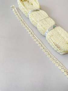 Ribete de encaje de organza de poliéster ecológico con lentejuelas, ofertas al por mayor con color personalizado - Product Image 6