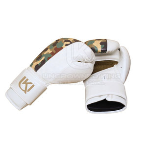 Guantes de Boxeo de Cuero Genuino en Venta en Línea, Marca Privada, Guantes de Boxeo Transpirables Personalizados - Product Image 3