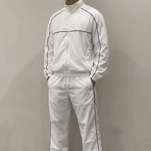 Conjunto Deportivo de Dos Piezas para Hombre y Mujer, Chaqueta Cortavientos Ligera de Nailon con Cierre y Pantalones para Correr, Ropa Deportiva Personalizada 2026 - Product Image 5