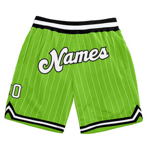 Pantalones cortos de baloncesto transpirables para hombre, fluorescente, Color sólido, liso, 100% poliéster, malla, alta calidad, talla grande - Product Image 1