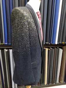 Jacquard Tuxedo Costume Hommes 100% Respirant Tissu Pantalon Style Classique Costumes D'affaires Fermeture À Glissière Commande Minimum 3 Pièces Adultes - Product Image 2