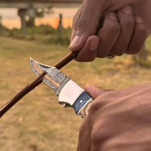 มีดพับทองแดงคุณภาพพรีเมียม สำหรับพกพาใช้งานกลางแจ้งในชีวิตประจำวัน ขายส่ง B2B ผู้ผลิต EDC คุณภาพส่งออก บรรจุภัณฑ์อย่างดี - Product Image 2