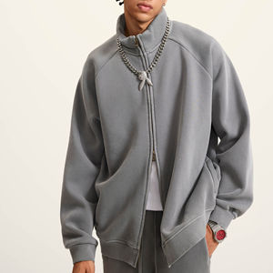 เสื้อกันหนาวมีฮู้ดเสื้อสเวตเตอร์แบบสวมหัวพิมพ์ลายโอเวอร์ไซส์ไซส์ใหญ่ฤดูหนาวระบายอากาศได้ตามต้องการ - Product Image 5