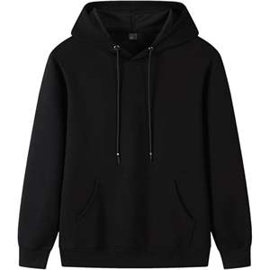 Sweats à capuche d'hiver 100% coton pour hommes, sweats à capuche de haute qualité à impression personnalisée - Product Image 2