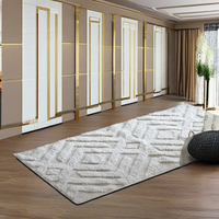 Goldenmoon MODA Classic Wall-Mounted Luxury Mediterranean Carpet Machine Made Polypropylene High Quality for Home Hotel Golf Car