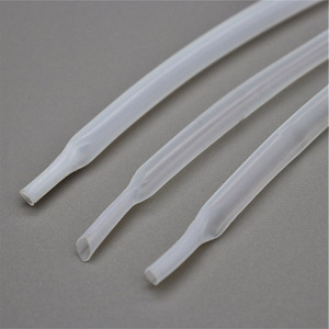 -65~260 ° Tube thermorétractable transparent en polytétrafluoroéthylène (PTFE) haute température, résistant aux produits chimiques, gaine isolante - Product Image 5