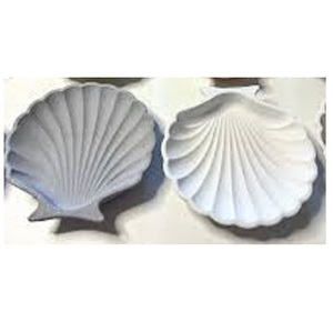 Support à Savon Auto-adhésif en Coque, Design Japandi, Marbre Artificiel Gris et Blanc, Collection de Qualité, Taille Personnalisée, Prix Abordable - Product Image 1