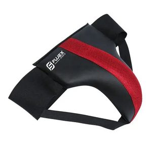 High Quality Elastic <b>Leather</b> & PU Hip Groin Stabilizer <b>Brace</b> with Logo Direct Factory Price Personalized Fitness Protective Gear - Product Image 2