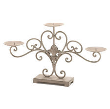 Candelabro de diseño de cristal para decoración del hogar, soporte de vela brillante para interior y exterior, votivo - Product Image 2