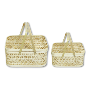 VENTA CALIENTE Exportación de cestas de regalo de bambú de Vietnam: una forma atemporal y natural de mostrar su cuidado - Product Image 1