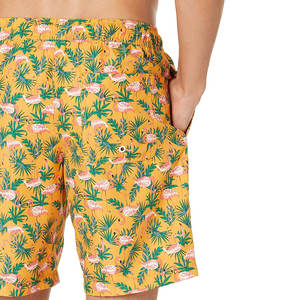 Lightweight 4-Way Stretch <b>Swim</b> Trunks for Men <b>with</b> Breathable Mesh <b>Liner</b> and Custom Logo Option for Beachwear - Product Image 5