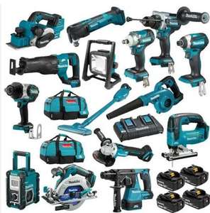 Kit combiné sans fil Winone 20V Max Lithium-Ion sans balais 10-en-1 de haute qualité 4.0Ah 3.0Ah, ensemble complet original - Product Image 1