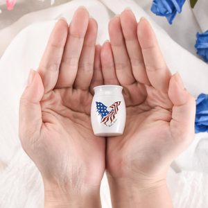 Mini urnas personalizadas, urnas de recuerdo de cremación decorativas de acero inoxidable para cenizas, urna conmemorativa con montar en el cielo, tamaño personalizado - Product Image 3
