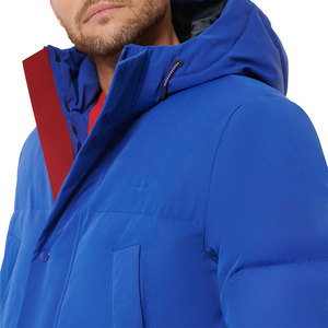 Shiny <b>Down</b> Coat Hood Winter Thicken Warmth Puffer Zipper Jacket Fashion Waterproof Bubble Jackets - Product Image 6