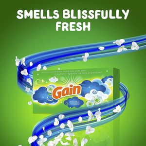 Toallitas Suavizantes para Secadora Gain, Aroma Blissful Breeze, 120 Unidades - Product Image 2