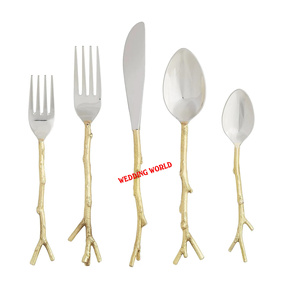 Nuevos cubiertos de metal hechos a mano con estilo y diseño, superventas y al por mayor, nuevos cubiertos de metal. - Product Image 5