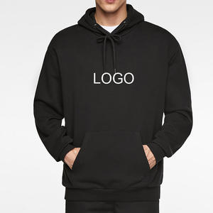 Ropa de calle de alta calidad para hombre, logotipo OEM personalizado, informal, ligero, de algodón y poliéster, sudadera con capucha, ropa personalizada en blanco, sudaderas con capucha - Product Image 1