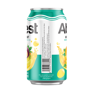 Zumo de frutas mixtas 330ml Alu Can Premium Fruta fresca Etiqueta privada ODM OEM Concentrado con sabor Bajo en azúcar de Vietnam - Product Image 5
