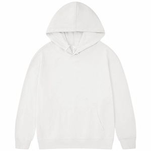 100% sudaderas con capucha de algodón para Hombre Sudaderas con capucha lisas en blanco logotipo personalizado ropa bordada Terry Hoodie Set Unisex para hombres - Product Image 5