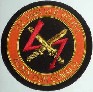 Haute qualité sur mesure américain tactique uniforme Blazer Badge brodé à la main magnétique coudre Sequin décoration tissu - Product Image 2