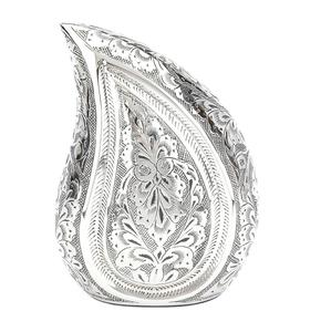 Urnas de lágrima de cremación únicas para cenizas humanas, urnas funerarias artesanales de Metal grandes para adultos para hombres y mujeres, exhibición de entierro en casa - Product Image 5