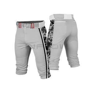 Pantalon style culotte pour homme camouflage à sublimation Vêtements de baseball et de softball de grande taille Pantalon de baseball personnalisable en bleu vente chaude - Product Image 5