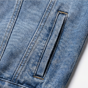 Veste en jean sur mesure, nouveau design, veste en jean de qualité supérieure pour homme, printemps automne, mode décontractée, streetwear, haut - Product Image 5