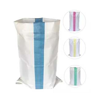 High Quality Polypropylene White Flour Sacks 100 Kg <b>Packaging</b> Sack Pp Woven Bag For Industrial <b>packaging</b> Use - Product Image 3